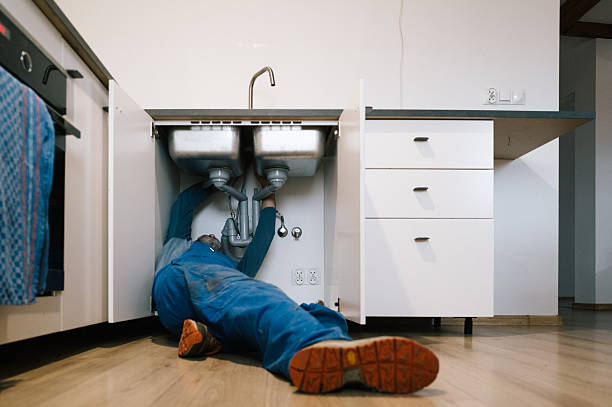 Professional Pipe Repair technician working in Salisbury, NC